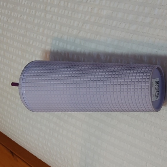2021 Starbucks Matte Lilac Lavender  24 oz Grid Tumbler - Picture 7 of 16